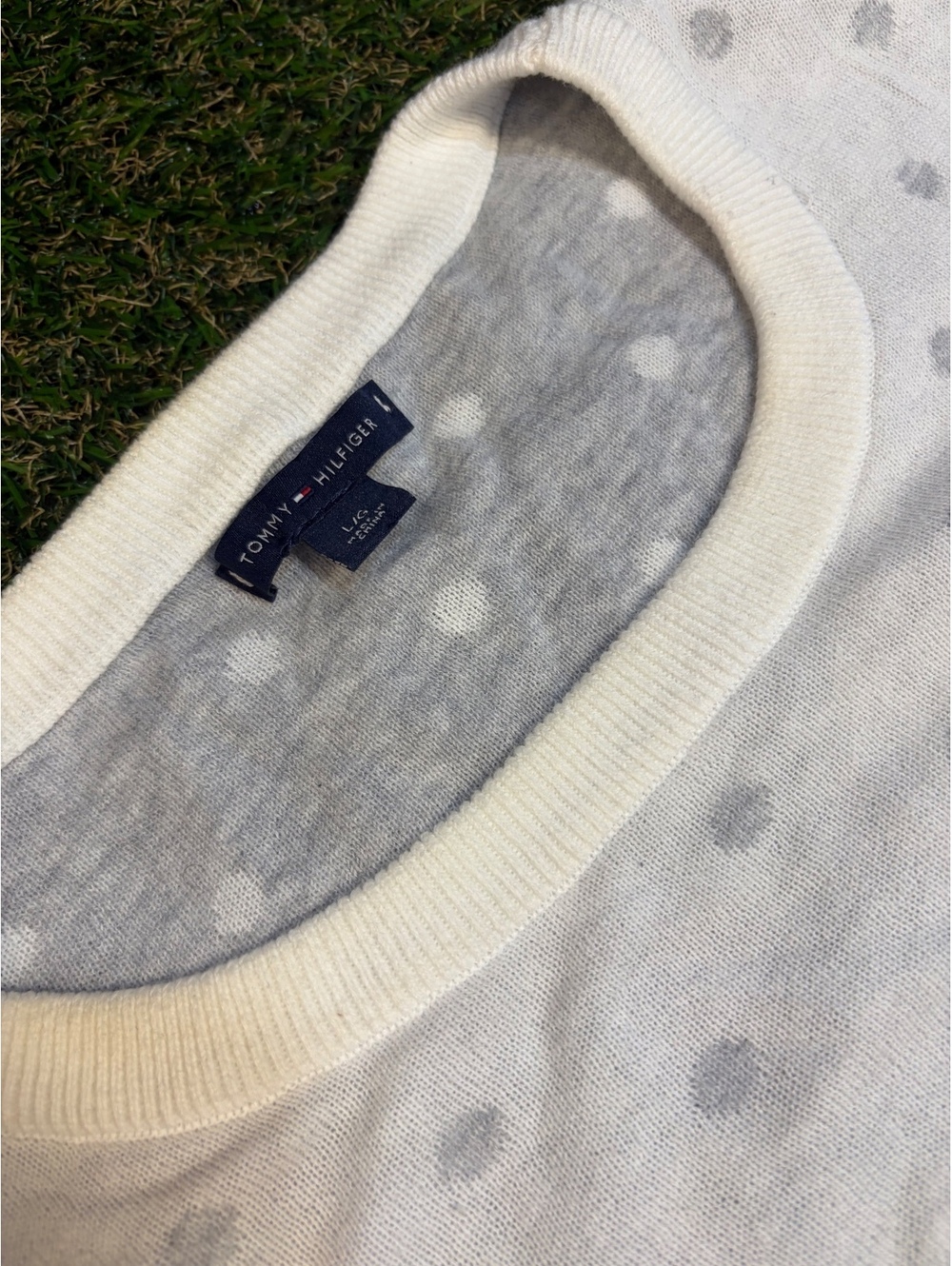 Tommy Hilfiger Women's Polka Dot Sweater